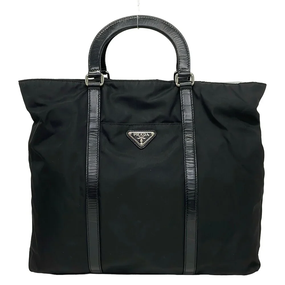 Prada Handbag Nylon Leather